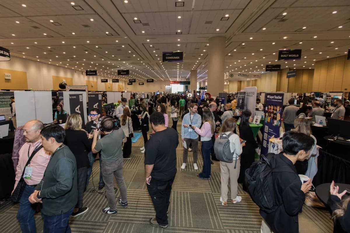 Expo Hall at TechCrunch Disrupt 2025 in San Francisco