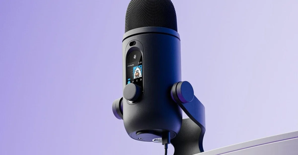 Logitech G Announces Blue Yeti 2 USB Microphone with Proximity Sensor and AI De-Noising